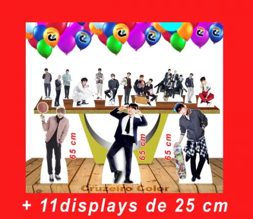 Totem De Chão Kpop Bts E Displays De Mesa