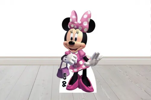 Totem de Chão Minnie Rosa 90 cm