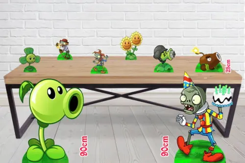Totem de Chão Vs Zombies e Displays de Mesa