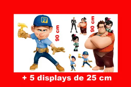 Totem Detona Ralph E Displays De Mesa