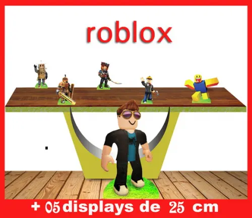 totem de mesa roblox e displays de mesa