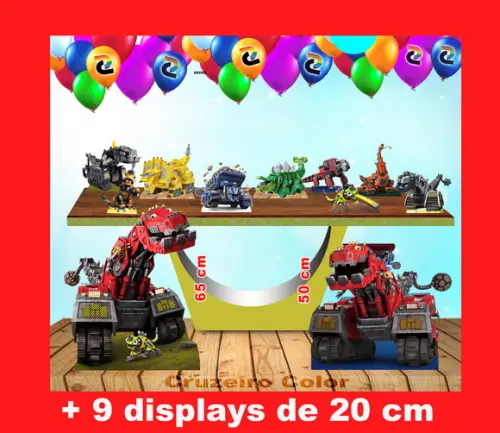 Totem Dinotrux de Chao e Mesa