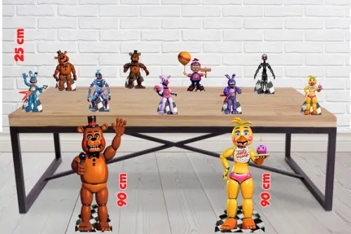 Totem Five Night Freddys, Display De Mesa
