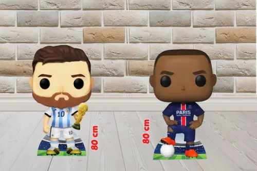Totem Jogadores Enfeite Decorativo