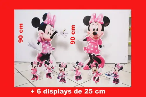 Totem kits Displays Minnie Rosa