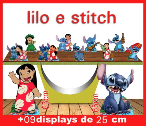 Totem Lilo Y Stitch, Display De Mesa