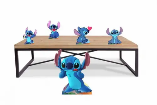 Totem Lilo Y Stitch, Display de Mesa para Decorar