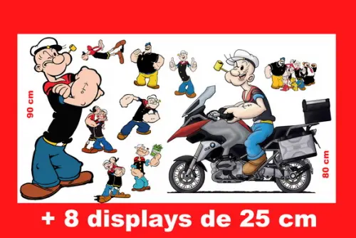 Totem Popeye E Displays De Mesa