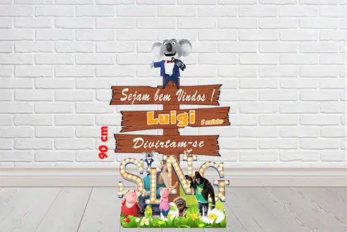 Totem Sinalização Sing