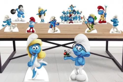 Totem Smurfs e Displays de Mesa