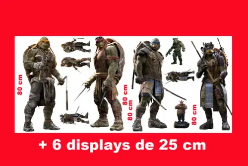 Totem Tartarugas Ninja E Displays De Mesa