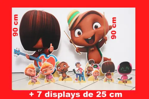 Totens Kits Power Rockers Displays De Mesa