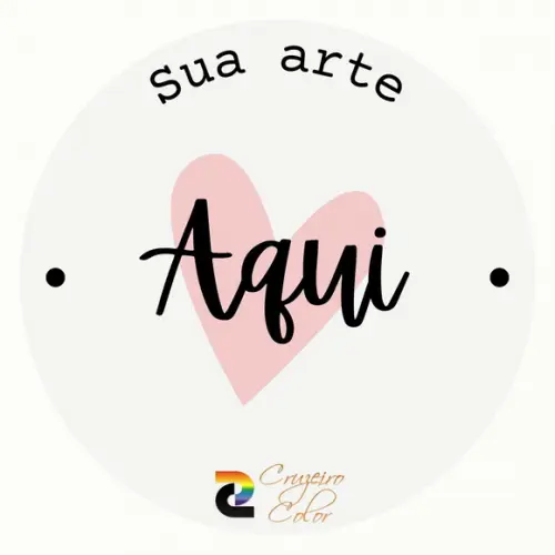 Adesivo 6x6 , Fazemos Todos os Temas com 500 Unidades