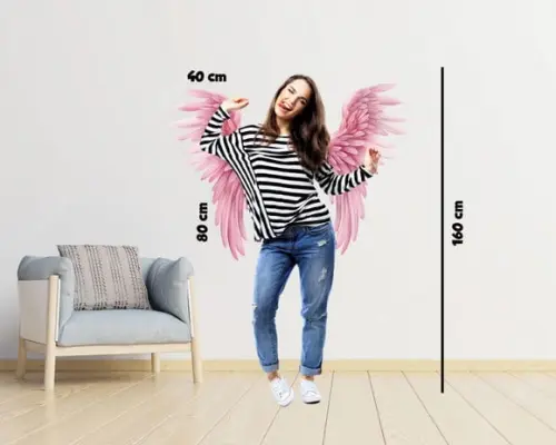 Asa de Anjo em mdf para Tirar Foto