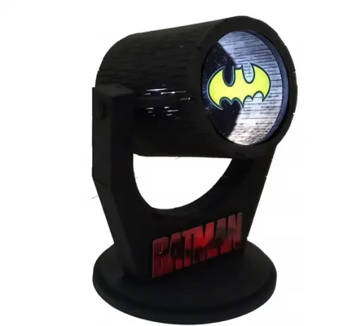 Batsinal Luminaria Batman Preto Presente Criativo