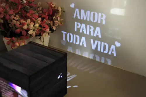 Caixa Abajur Personalizada com Foto, Presente Criativo