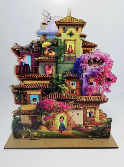 Centro de Mesa - Enfeite para Festa Encanto com 10 Unidades