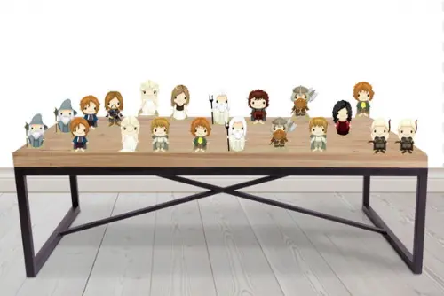 Centro de Mesa Hobbit para Decoração de Mesa