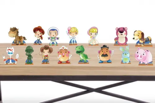 Display - Toy Story Aquarelado para Decoração de Festa