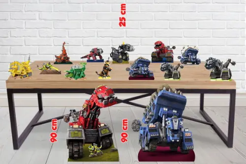 Dinotrux de Chao e Mesa 90 cm
