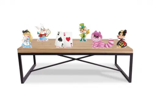 Display Alice Pais das Maravilhas para Decoração de Mesa