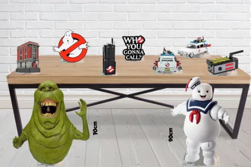 Display Caça Fantasmas Ghostbusters para Decoração