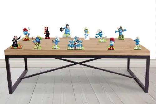 Display de Mesa os Smurfs para Decoração