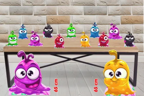 Display de Slime e Totem para Decoração
