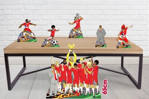 Display e Totem Supa Strikas para Decoração