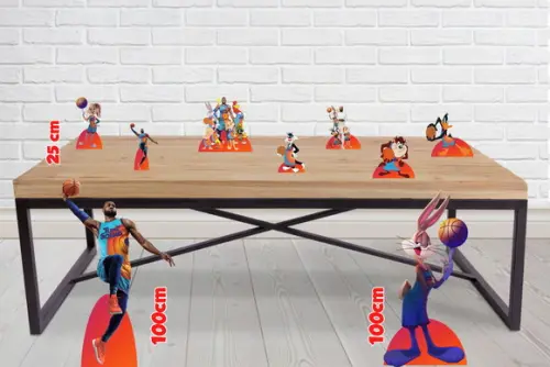 Display e Totem Space Jim para Decoração de Festa