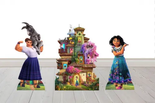 Display Encanto Totem Decorativo para Enfeite de Aniversario