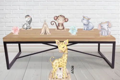 Display Estilo Boho Animal Tribal Kit Decorativo