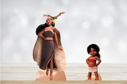 Display Filme Moana e Matangi Totem Enfeite de Aniversario