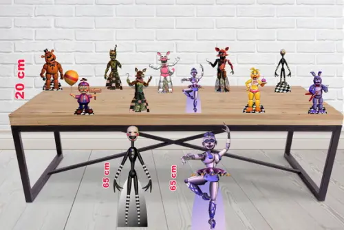 Display Five Night Ballora e Puppet
