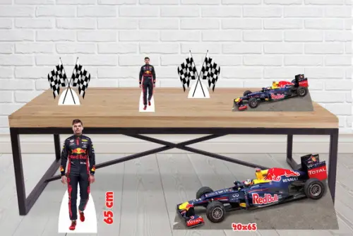 Display Formula 1, Equipe Redbull, Totem Decorativo
