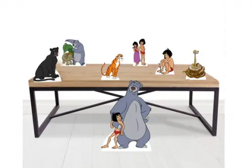 Display Mogli Totem para Decoração de Mesa