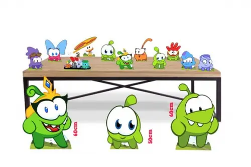 Display Om Nom Zinho para Decoração de Festa
