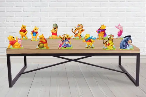 Display para Decoração de Mesa Ursinho Pooh