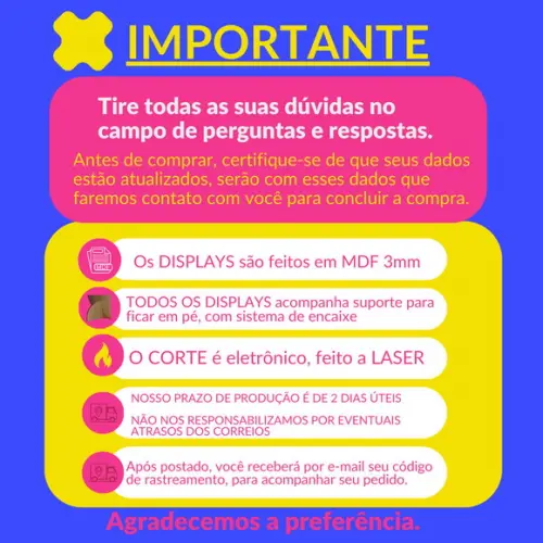 Display para Centro de Mesa Guardiões da Galáxia
