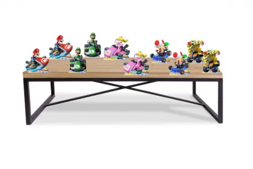 Display para Centro de Mesa Mário Kart para Decoração