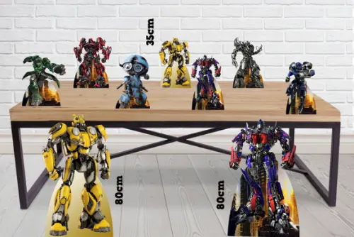 Display Transformers para Decoração de Festa