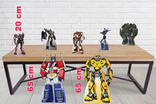 Display Transformers Kit Festa para Decoração Aniversário