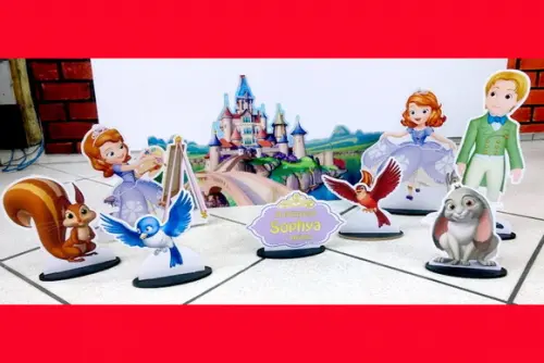Displays de Mesa Sopia Princesas