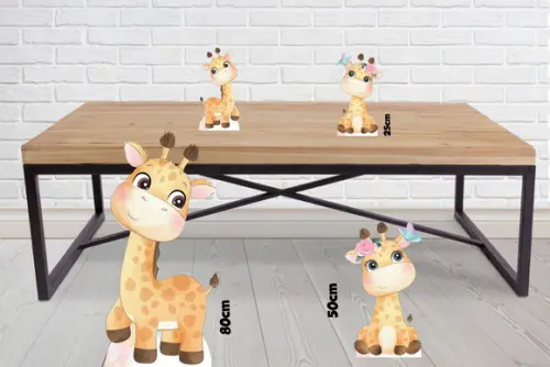 Displays Girafa para Decoração de Festa
