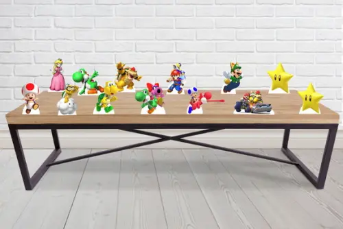 Displays para Mesa Super Mario Bros