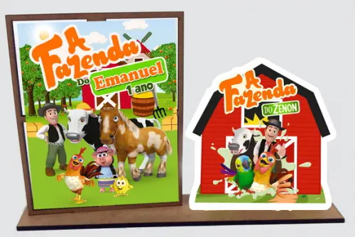 Lembrancinha a Fazenda do Zenon, com 10 Unidades