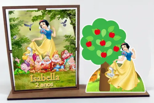 Lembrancinha a Branca de Neve, com 10 Unidades
