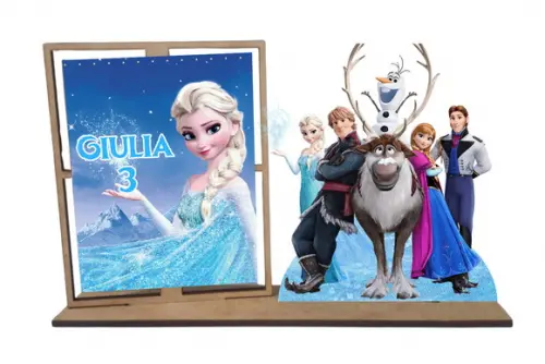 Lembrancinha Frozen 1 , Porta Retrato 10unidades