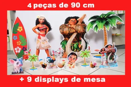 Otem de Chão Moana e Displays de Mesa