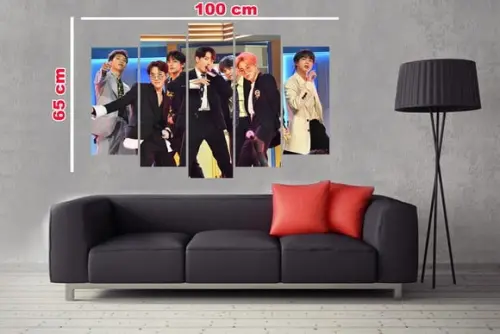 Quadro Painel Decorativo Bts Kpop